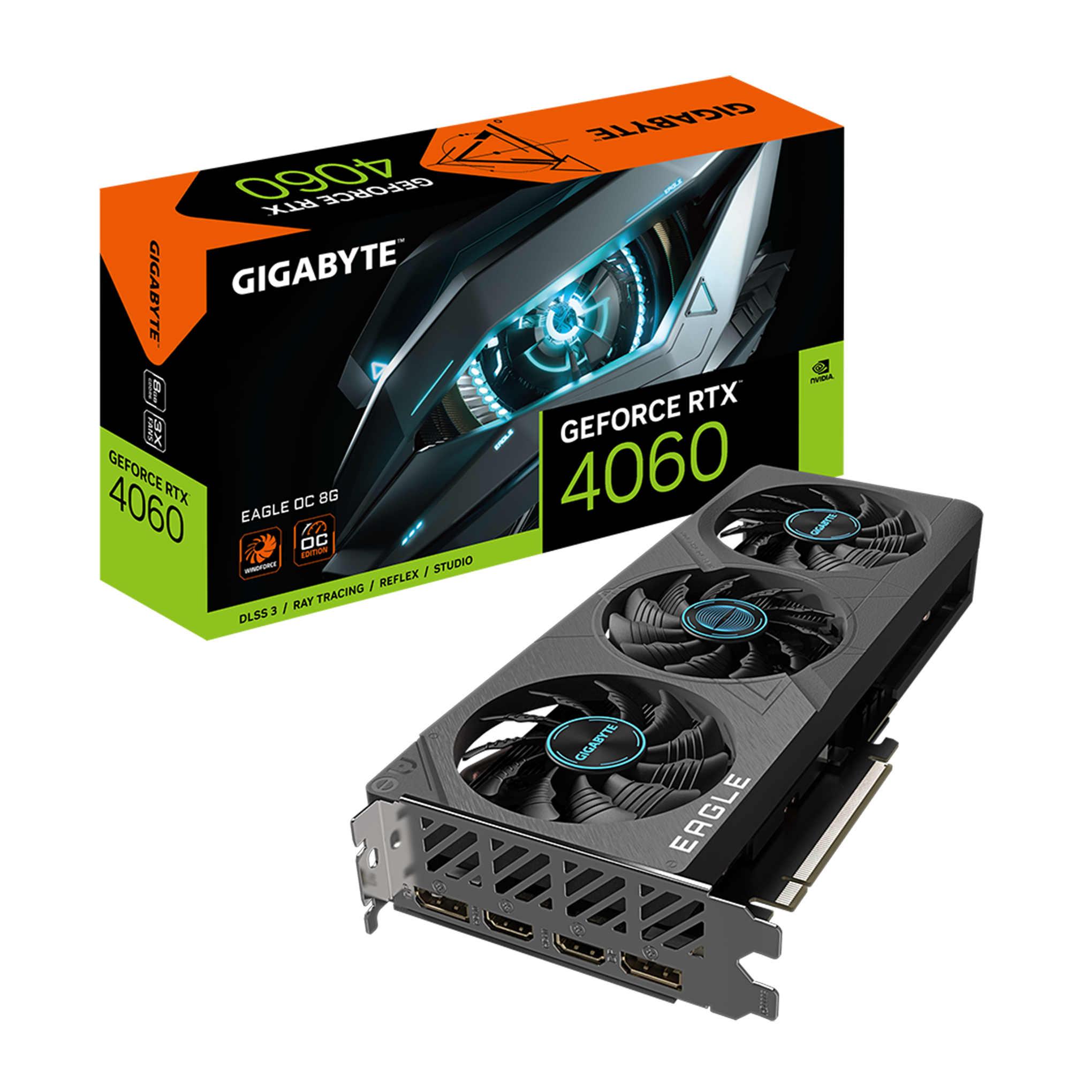GIGABYTE RTX 4060 Gaming OC 8gb Tri Fan